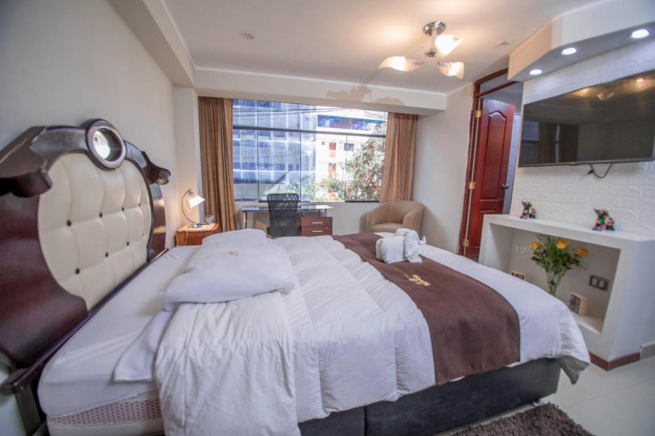 Jk Guzman Suite Hotel Challhuahuacho Buitenkant foto